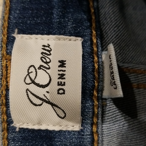 J. Crew button fly denim EUC sz30T Toothpick 9" - Picture 4 of 10